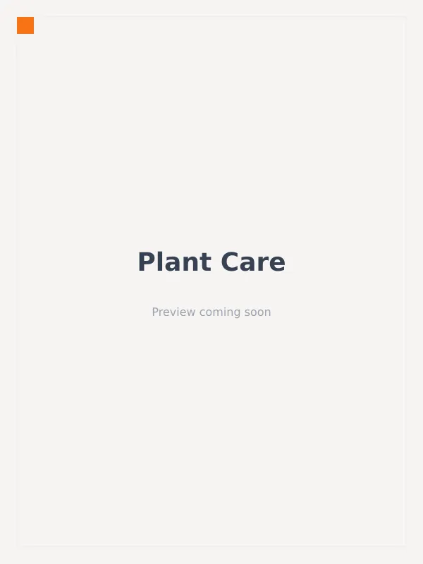 Plant Care